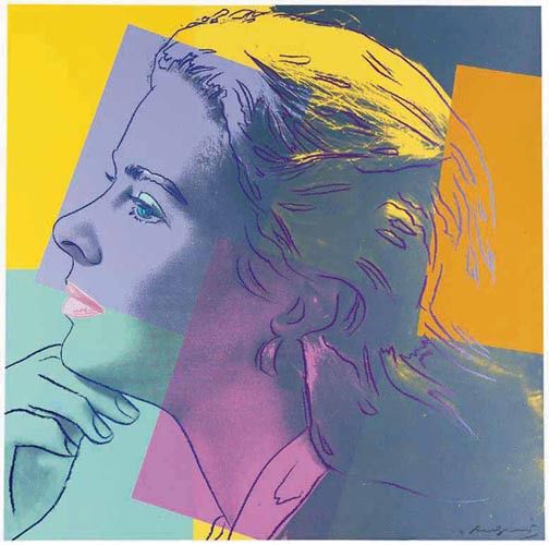 Warhol - Ingrid Bergman (as Herself) (2). , 