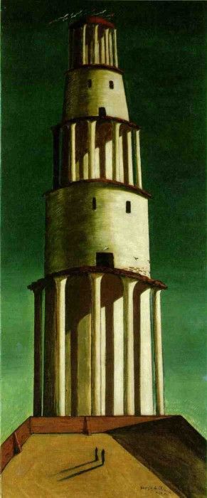De Chirico - The Great Tower. ,  