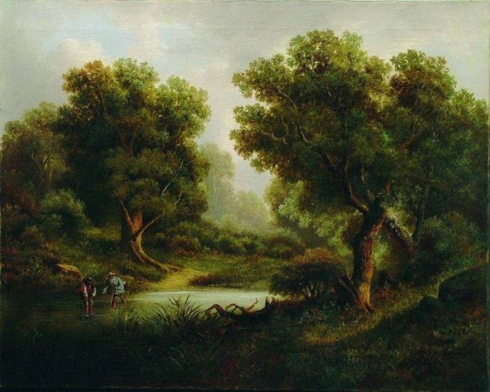Рыбаки. 1863. Каменев Лев (1833-1886)