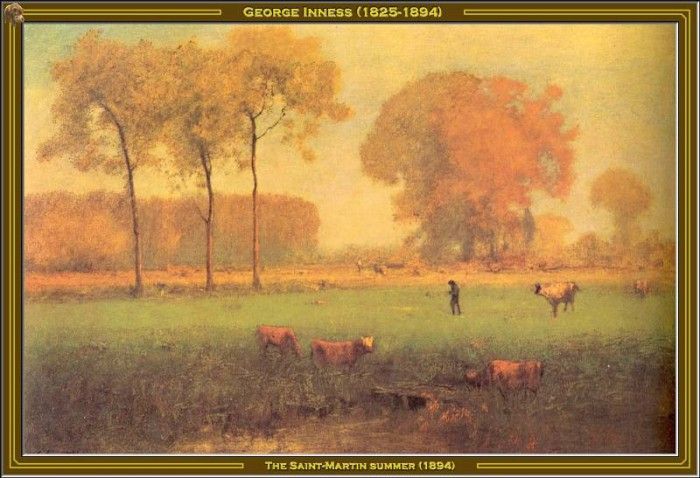 George Inness-The Saint-Martin Summer(1894) Po Amp 047. , 