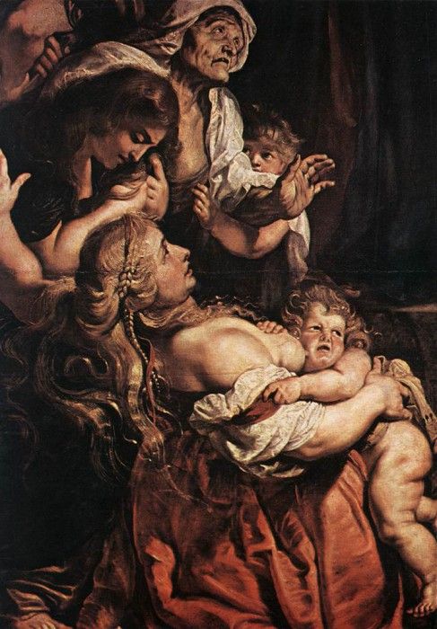 Rubens Raising of the Cross detail2. ,  