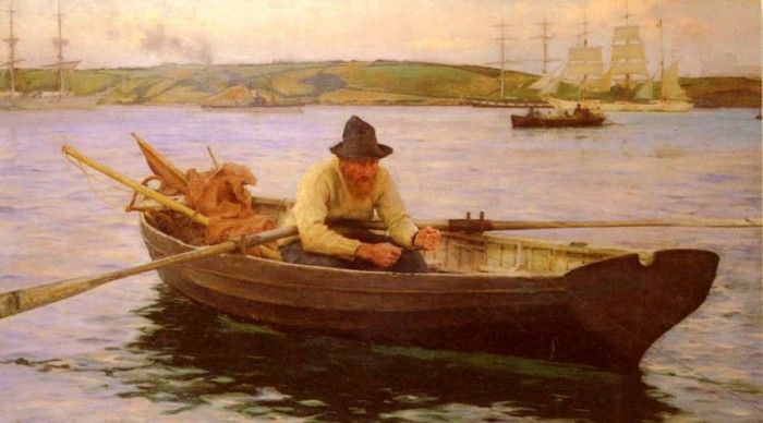 Tuke Henry Scott The Fisherman. ,  