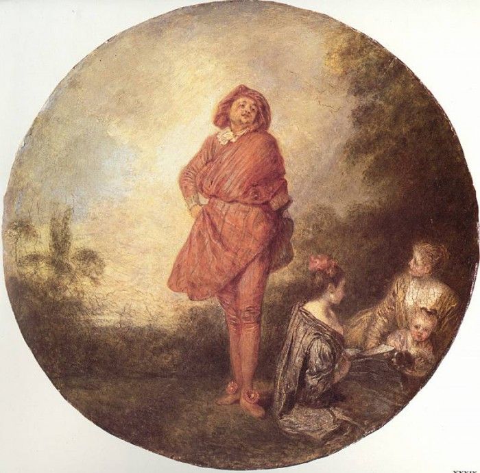 Watteau L-Orgueilleux. , -