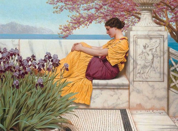 Godward Under the Blossom that Hangs on the Bough. ,  