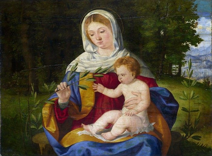  -       [The Virgin and Child with a Shoot of Olive]. Previtali, 