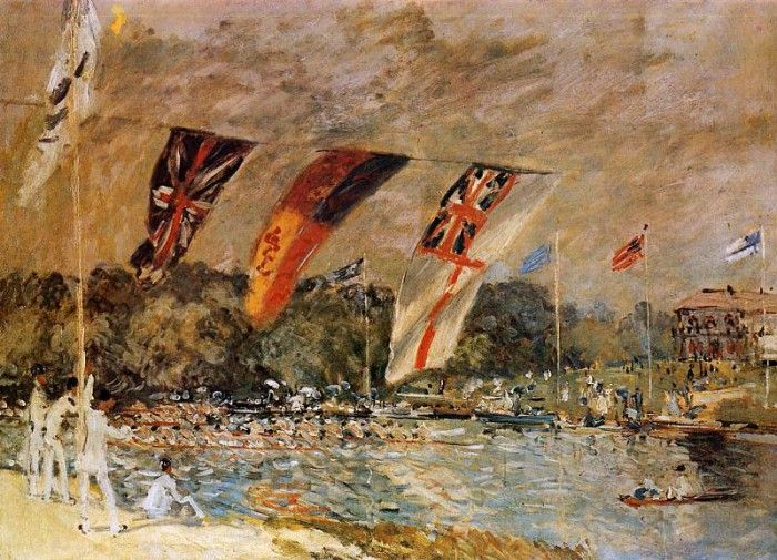 Sisley Alfred The regatta Sun. , 