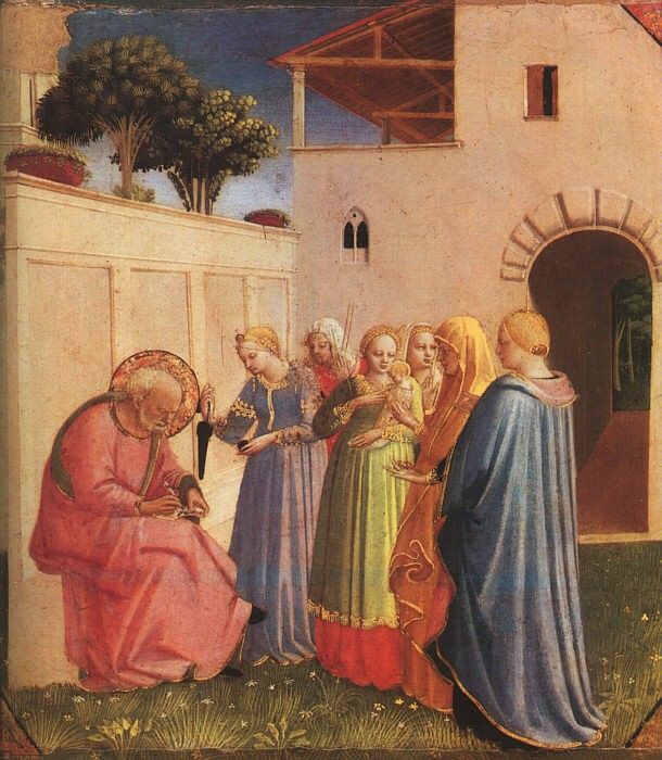 Fra Angelico The Naming of St. John the Baptist, early 1430s. ���������, ��� �������� �� F