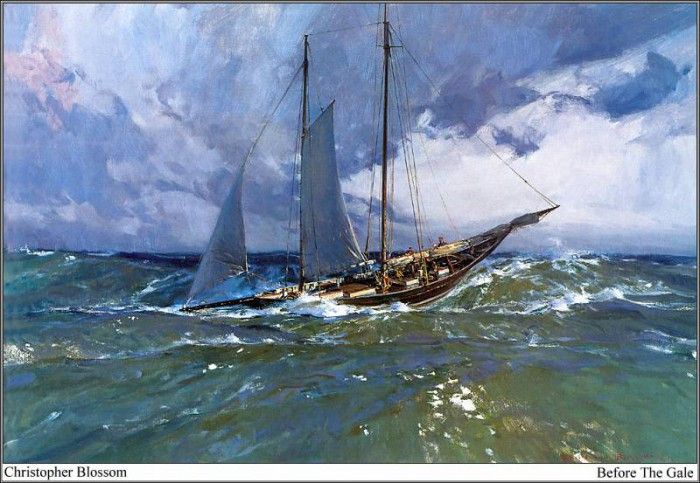 p Christopher Blossom Maritime Art 24. Blossom, ���������