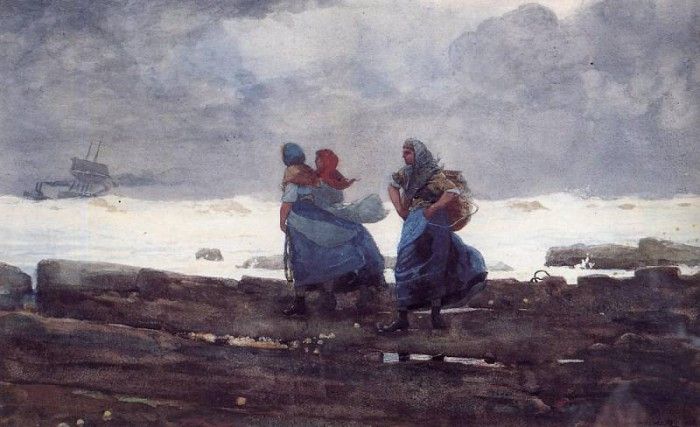 Homer Winslow Fisherwives. , 