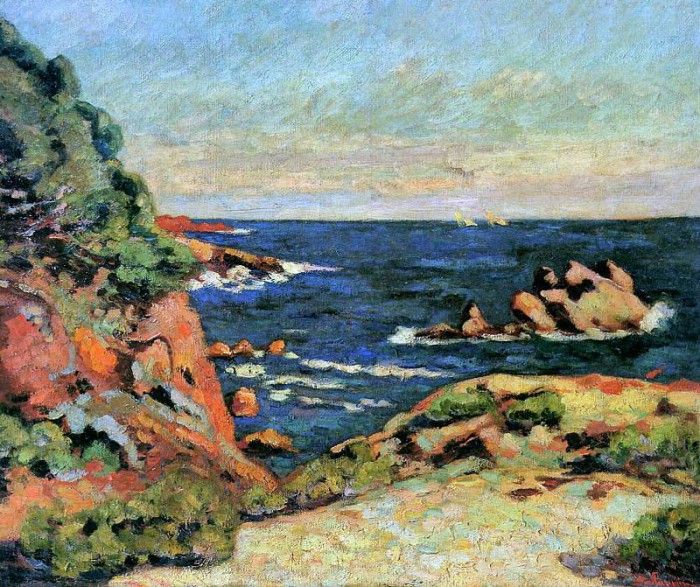 Guillaumin Armand View on Agay . Guillaumin, 