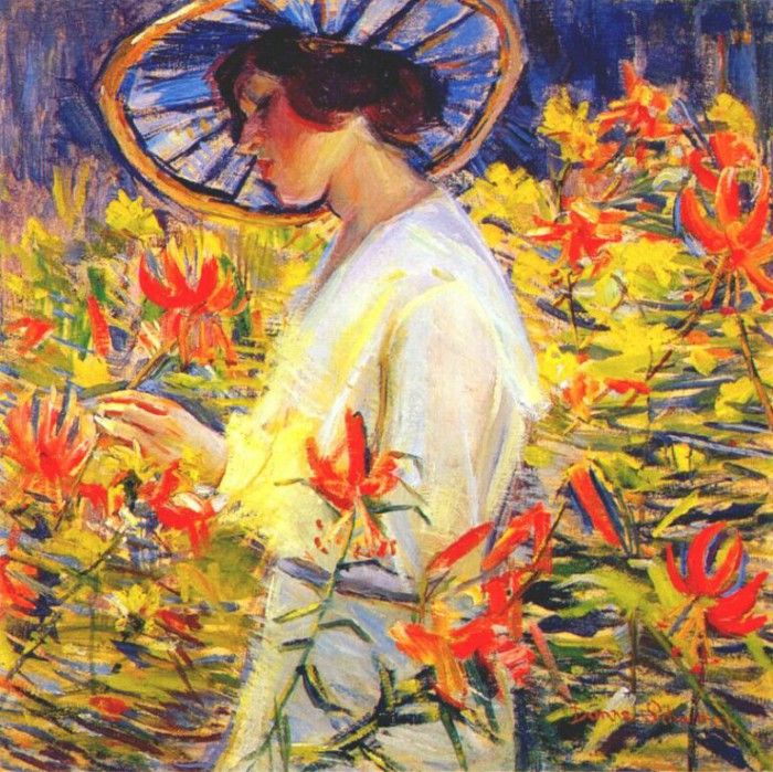 schuster in the garden 1917. 