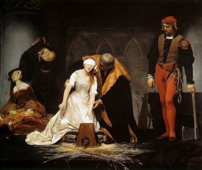 The Execution of Lady Jane Grey, 1834. , 