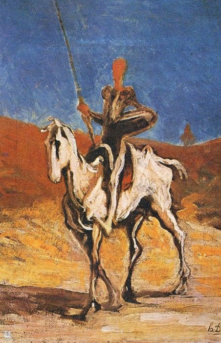 ma Daumier Don Quichotte. , 