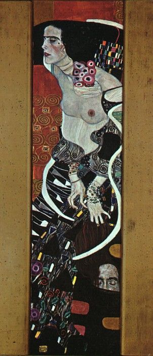 Klimt Judith II, 1909, oil on canvas, Galleria dArte Modern. , 