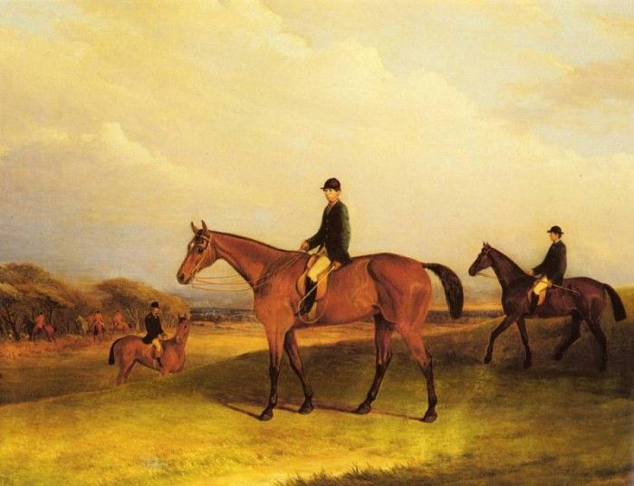 Ferneley John A Jockey On A Chestnut Hunter. Ferneley, 