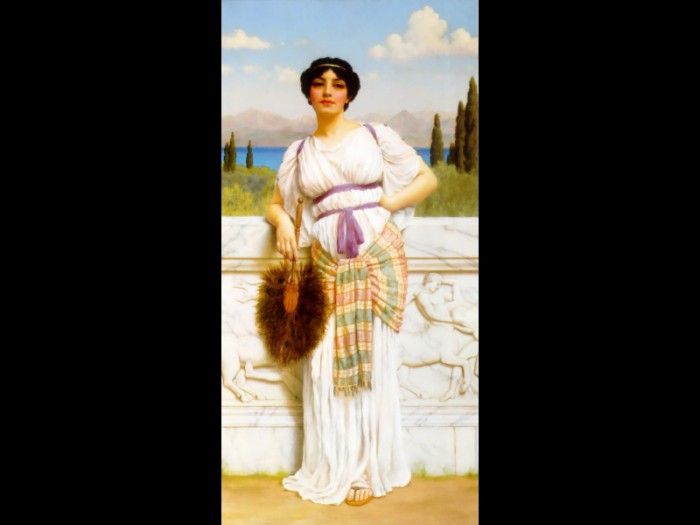 A Greek Beauty 1905. ,  