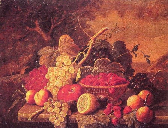 Still Life with Fruit. Roesen, 