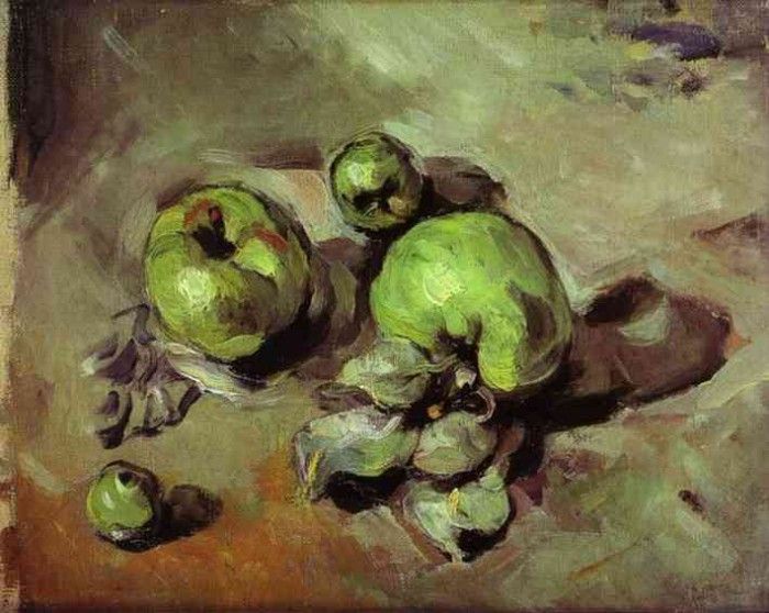 Cezanne - Green Apples. , 