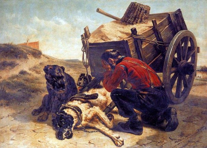 Ronner-Knip Henritte La mort dun ami Sun . Ronner-Knip, 