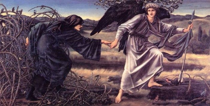 Burne-Jones - Love Leading the Pilgrim (end. -   