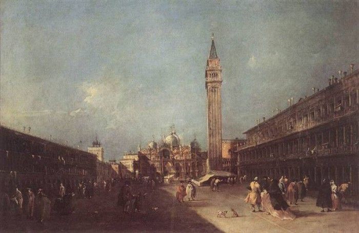 GUARDI Francesco Piazza San Marco.  