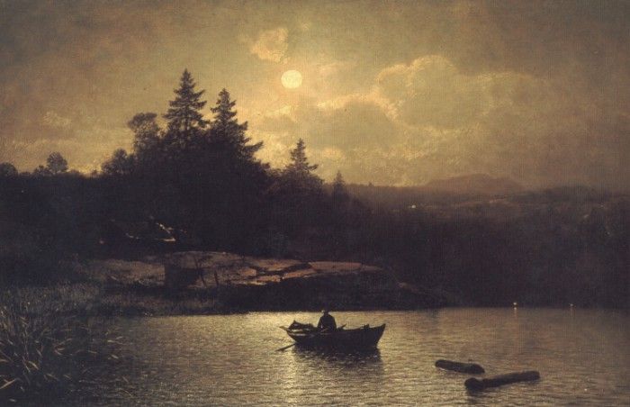 Fishing by Moonlight. , 