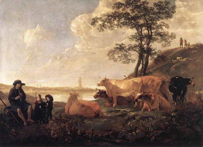 CUYP Aelbert Landscape Near Rhenen. , Aelbert