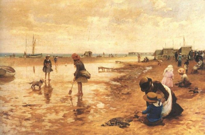 A day at the seaside. , 