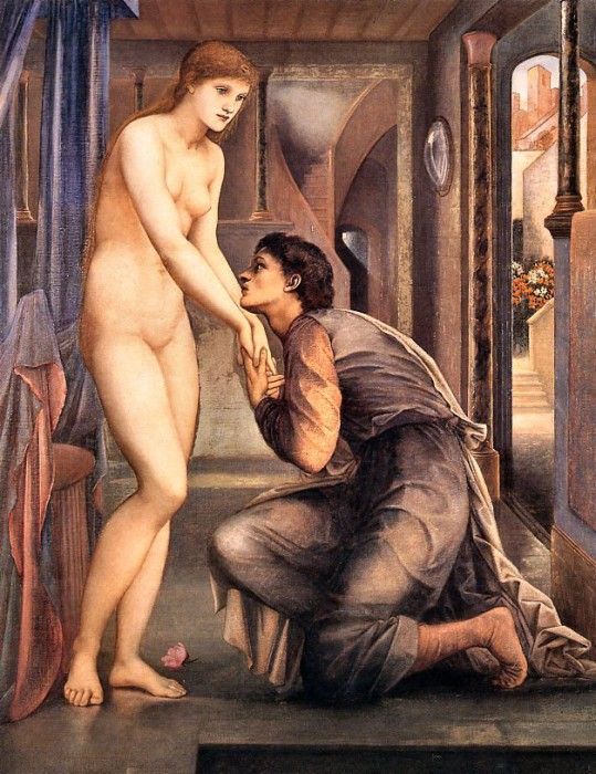 Edward Burne-Jones - Pygmalion, The Soul Attains, De. -   