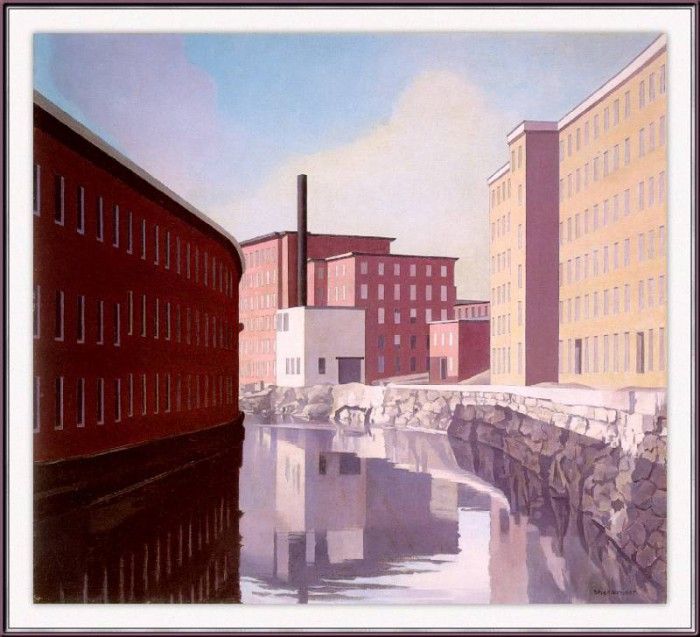 Sheeler Amoskeag-Canal-sj. Sheeler, 