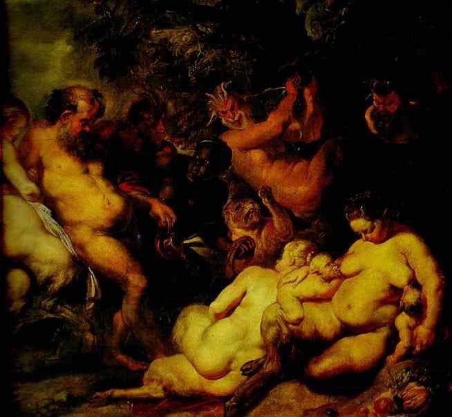Peter Paul Rubens - Bacchanalia. ,  