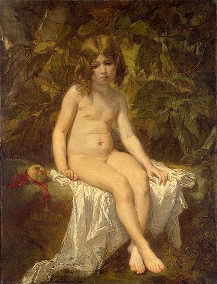 The Little Bather. Couture, Thomas