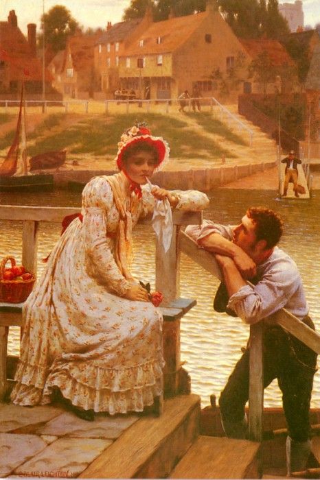 Leighton Edmund Blair Courtship. Блэр-Лейтон, Эдмунд