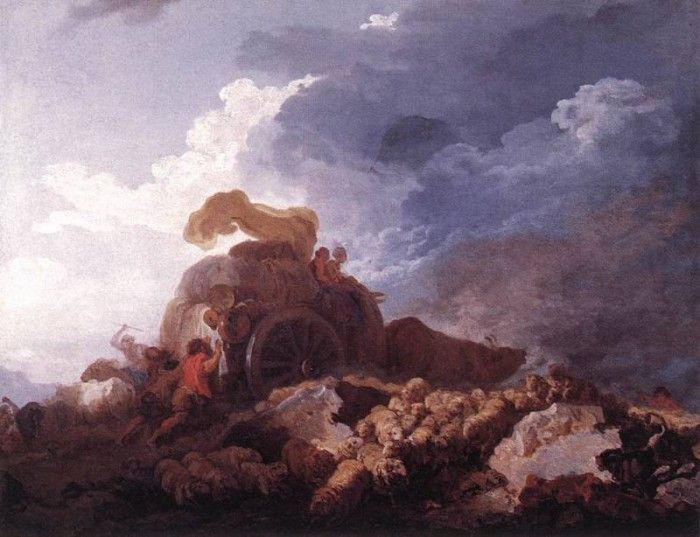 Fragonard The Storm. 
