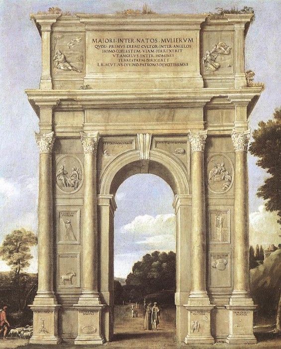 A Triumphal Arch of Allegories WGA. 