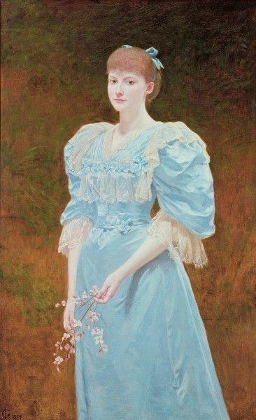 Rica   his daughter 1894. Гудолл, Фредерик