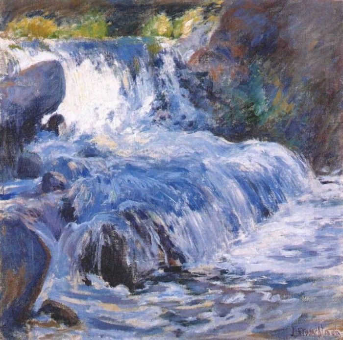 twachtman the waterfall c1895-1900. Twachtmann,  