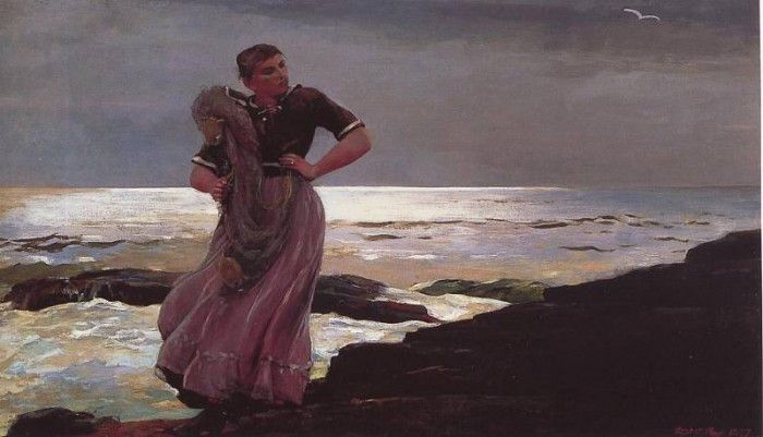 Homer Winslow Light on the Sea. , 