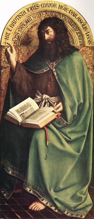Eyck Jan van The Ghent Altarpiece St John the Baptist. ,  