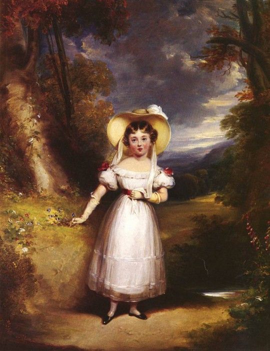 Smith Stephen Princess Victoria, Aged Nine, In A Landscape. ,  Catterson