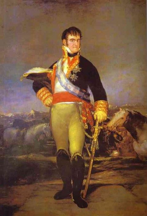 Francisco de Goya - Portrait of Ferdinand VII.   ,  