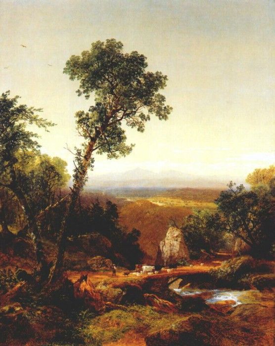 kensett white mountain scenery 1859. Kensett