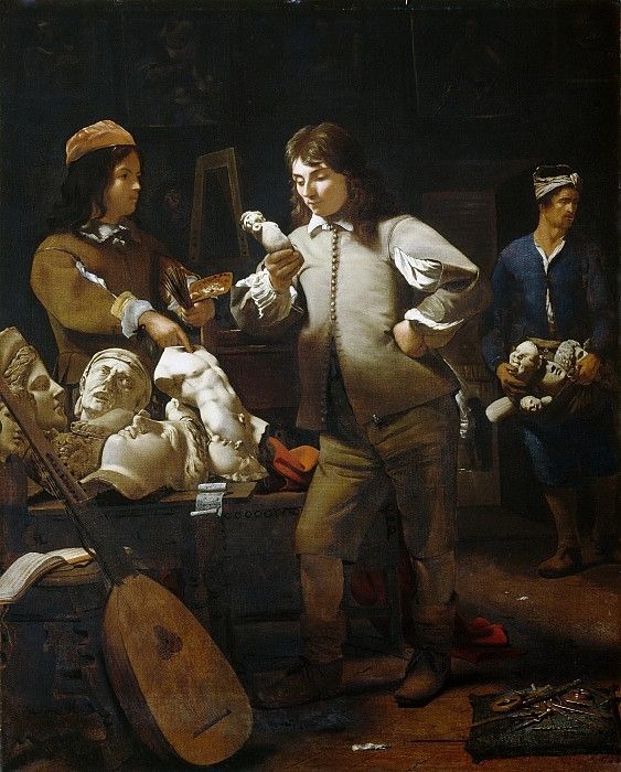 In the Studio, 1652. , 