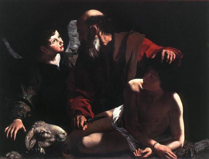 Caravaggio Sacrifice of Isaac I. ,   
