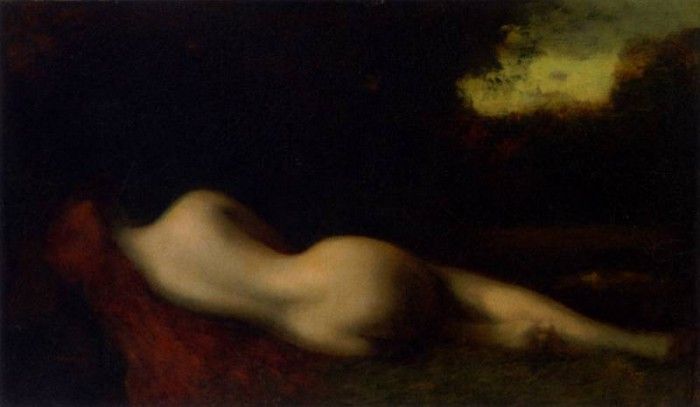 Henner Jean Jacques Nude. , -