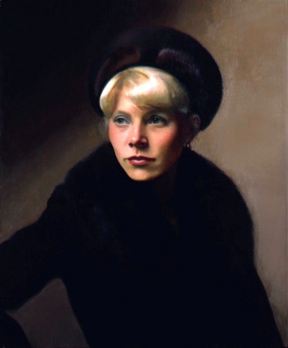 Portrait of the Artists Wife Linda. , 