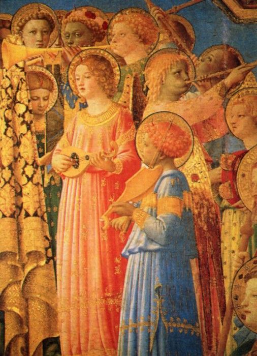 Fra Giovanni Da F Angelico - The Coronation of the Virgin (de. ,    F