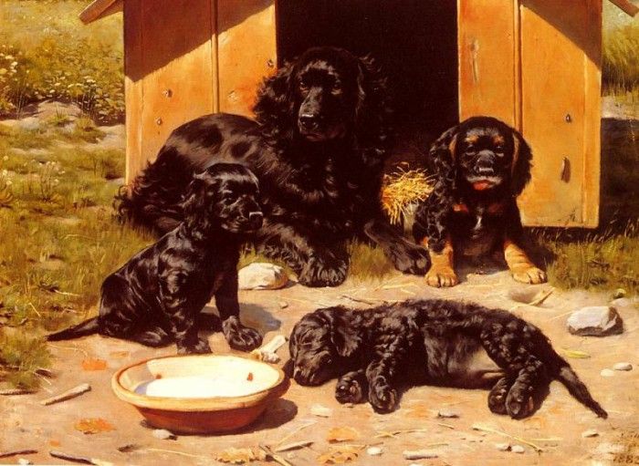 Tilly Vilhelm Eyvind The Tired Family. ,  