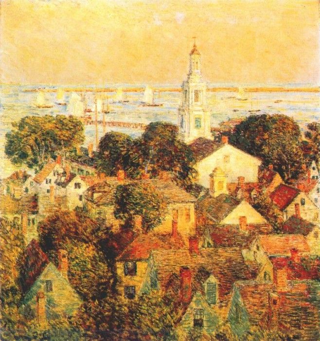 hassam provincetown 1900. , 