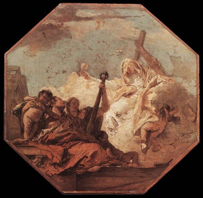Tiepolo The Theological Virtues. ,  